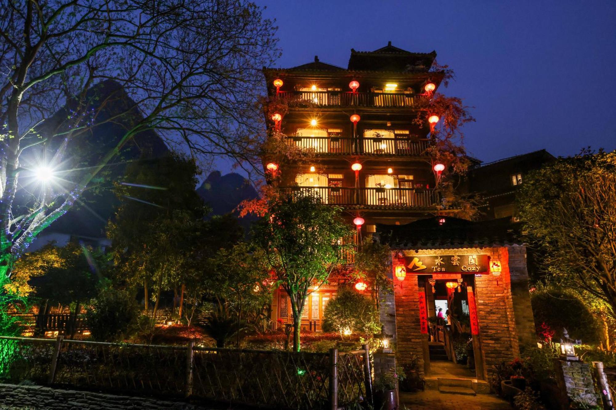 Affittacamere Yangshuo Tea Cozy--One Way Free Pick Up From Airport Or Ts 4 Nights Esterno foto