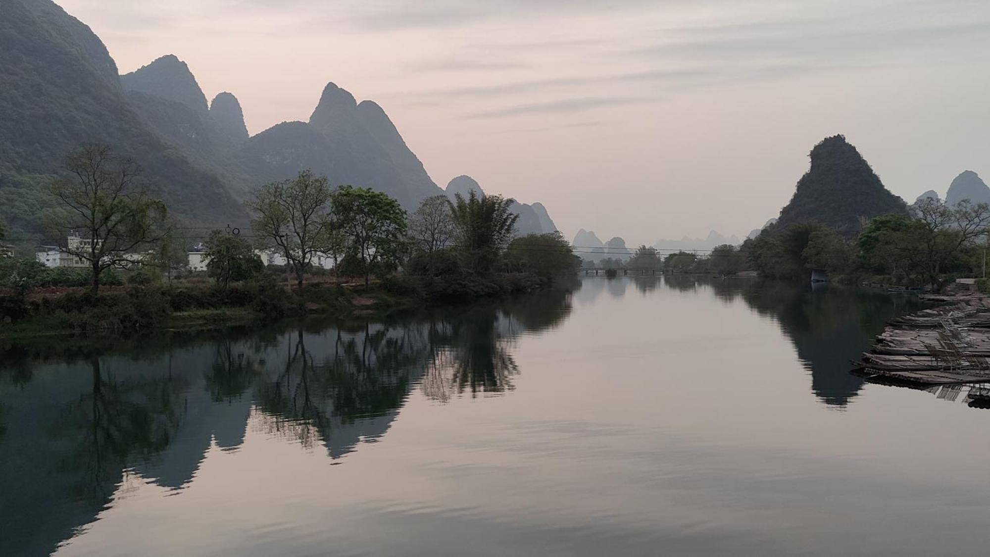 Affittacamere Yangshuo Tea Cozy--One Way Free Pick Up From Airport Or Ts 4 Nights Esterno foto