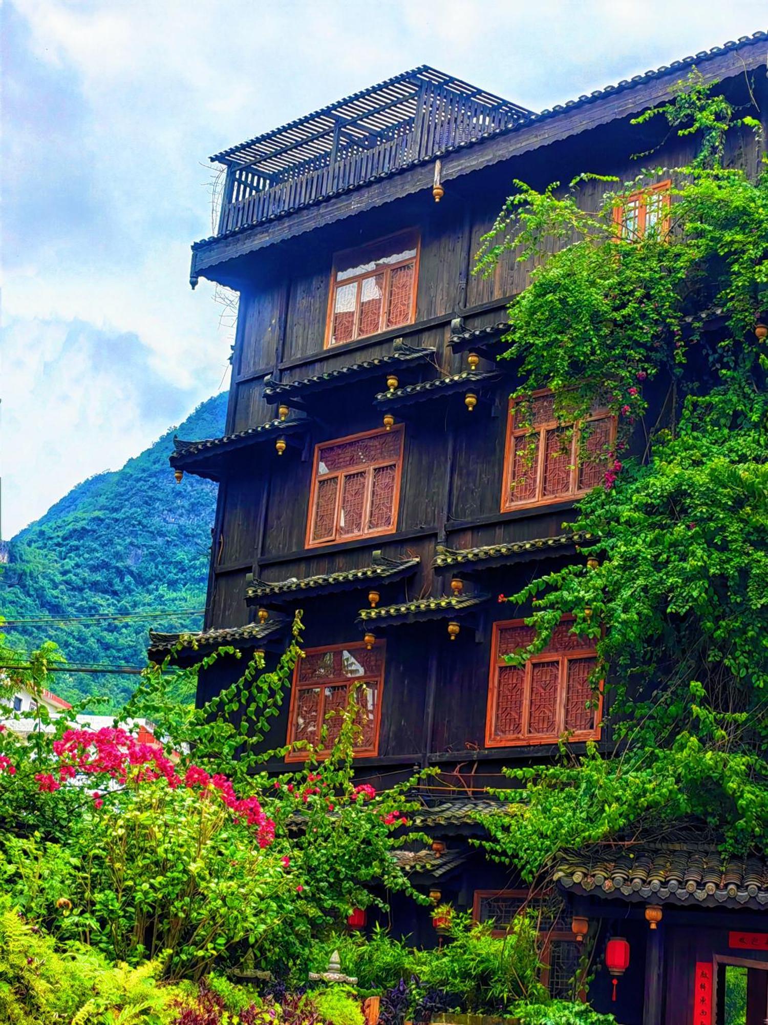 Affittacamere Yangshuo Tea Cozy--One Way Free Pick Up From Airport Or Ts 4 Nights Esterno foto