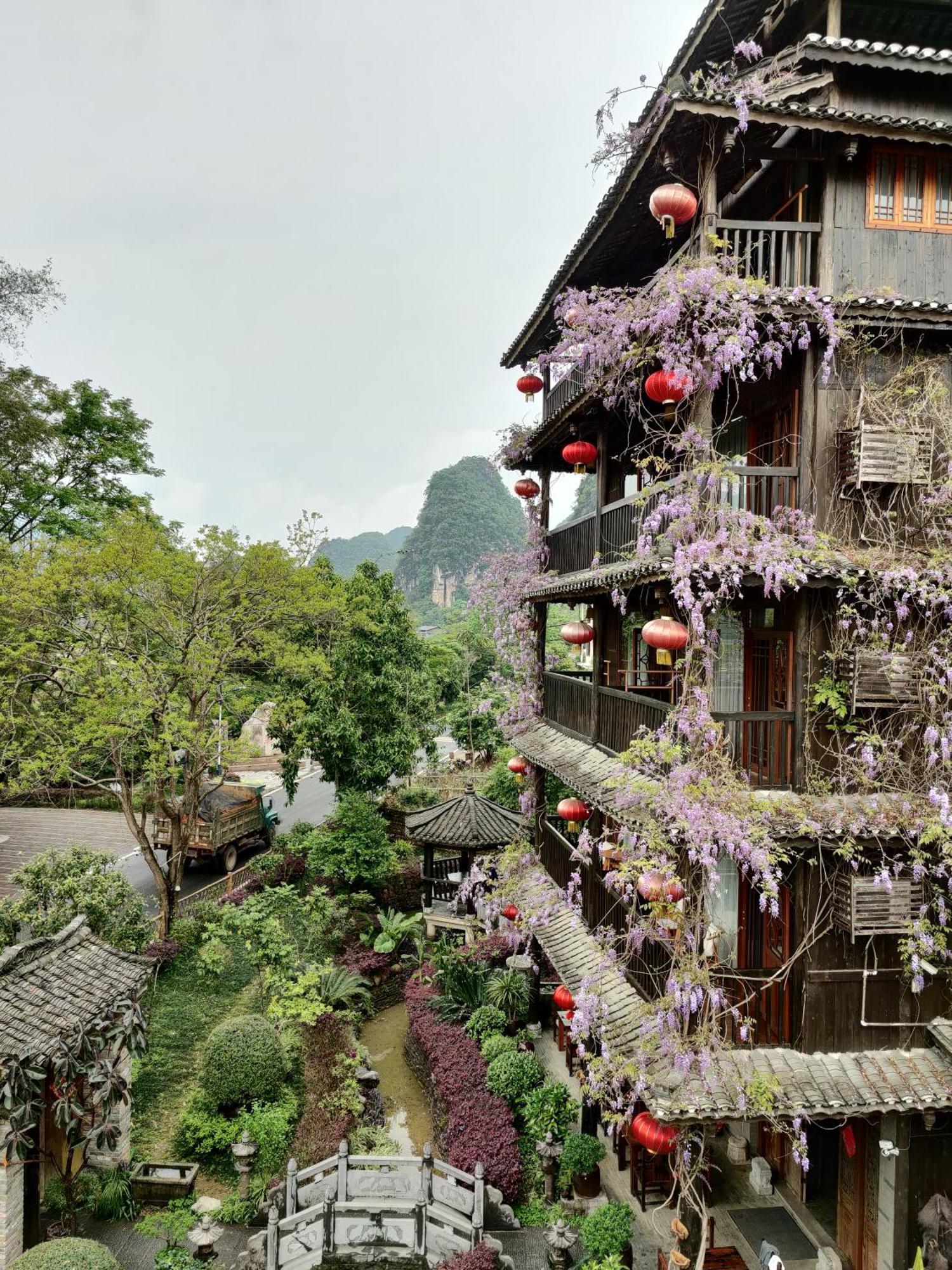 Affittacamere Yangshuo Tea Cozy--One Way Free Pick Up From Airport Or Ts 4 Nights Esterno foto
